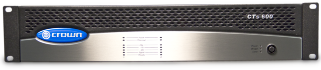 Crown CTs 600 Power Amplifier Crown CTs 600 Power Amplifier