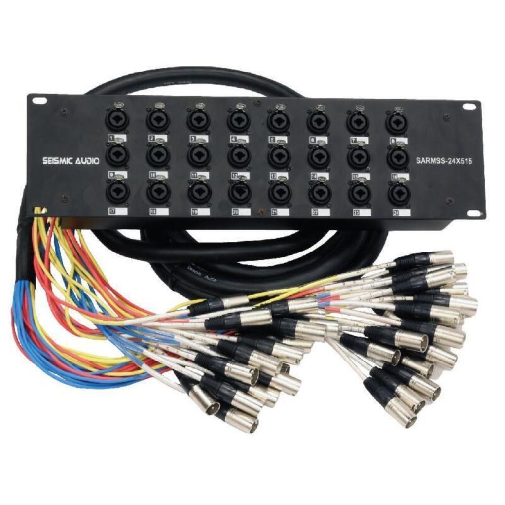 24 Channel Combo Splitter Snake
